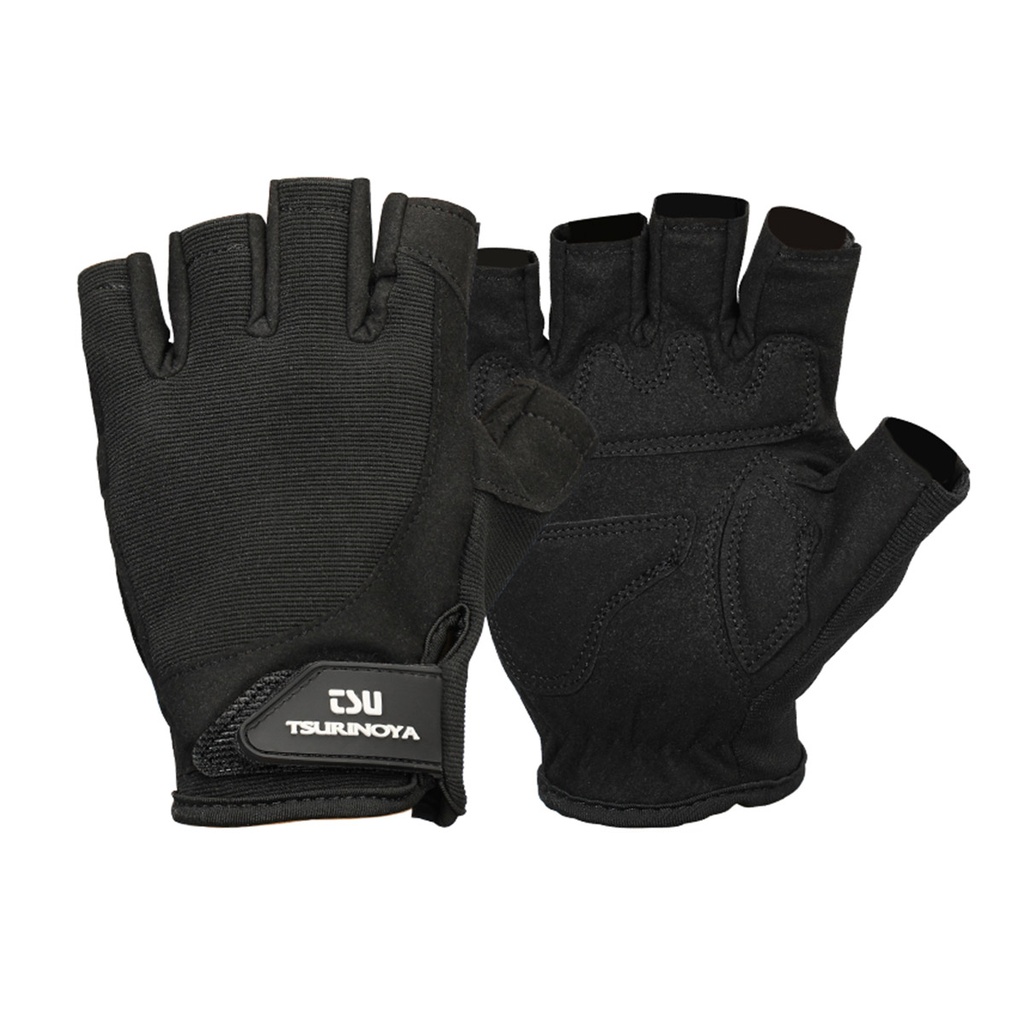 Guante Tsurinoya Dedos Libres Negro