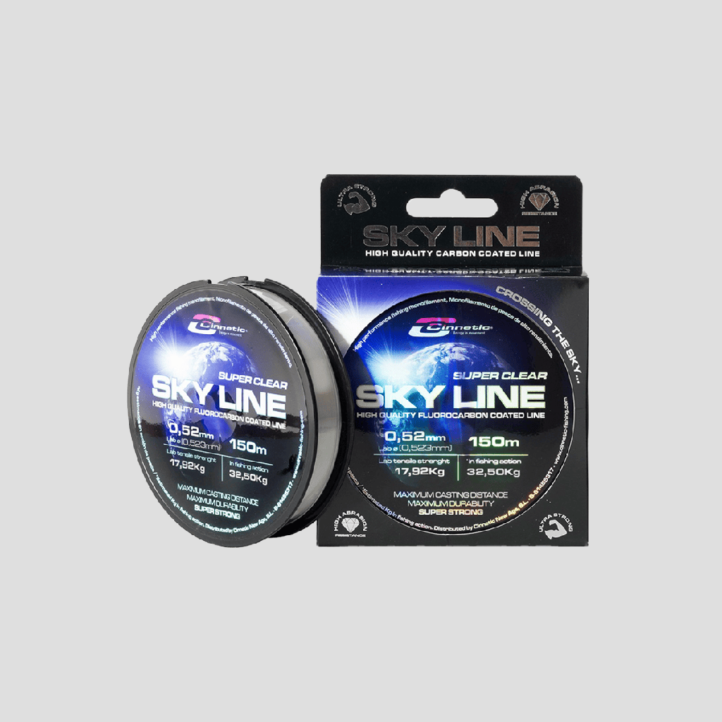 Monofilamento Cinnetic Sky Line Clear 0.52mm - 150 M