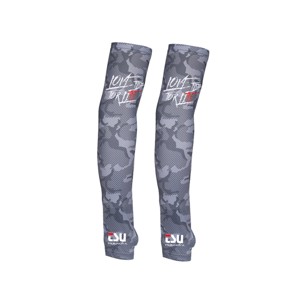 Mangas Tsurinoya Sun Protection Camouflage Gray