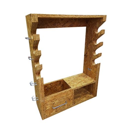 [FRWALLH240] Rack Portacañas Fishing Rack Wall Holder