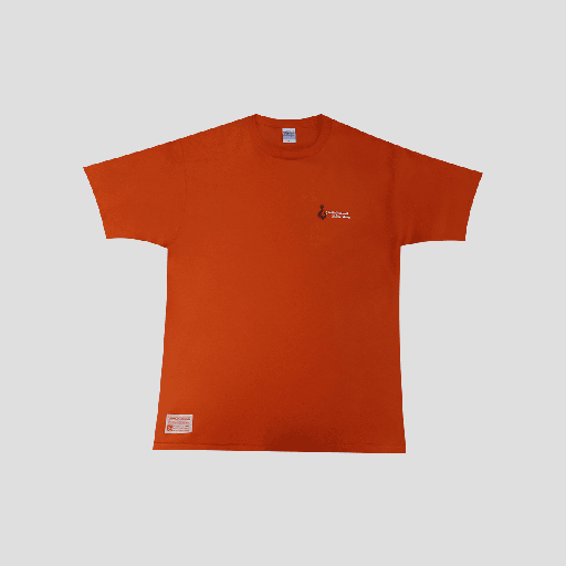 [YB-MF-XLORA] Polo Yamaga Blanks Maori Fish / Orange - Size XL