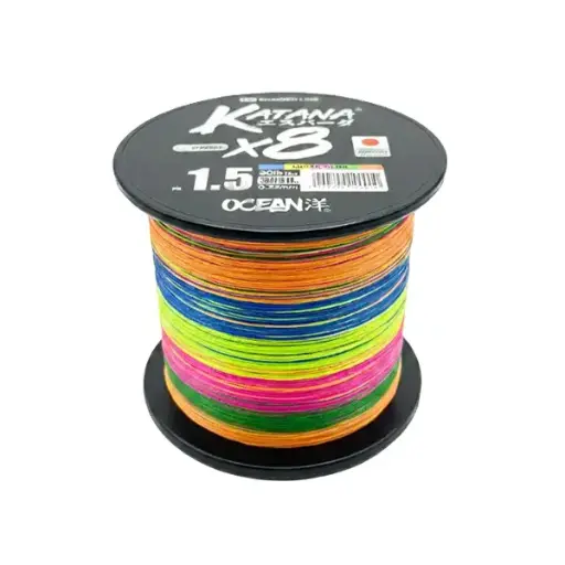 [KTX80203000M] Multifilamento Ocean Katana 8X - Multicolor - 0.20mm - 3000M