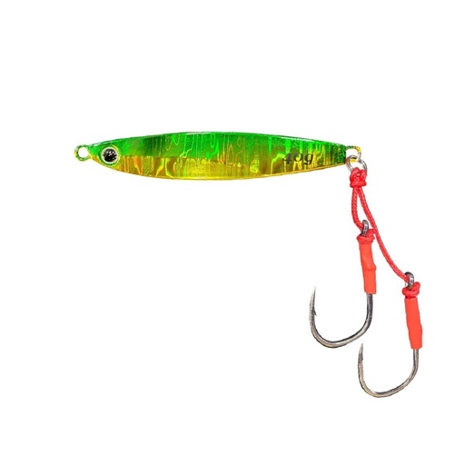 [JZK-CA40-GG] Jig Ocean Jizoku Cast 40g / Green Gold