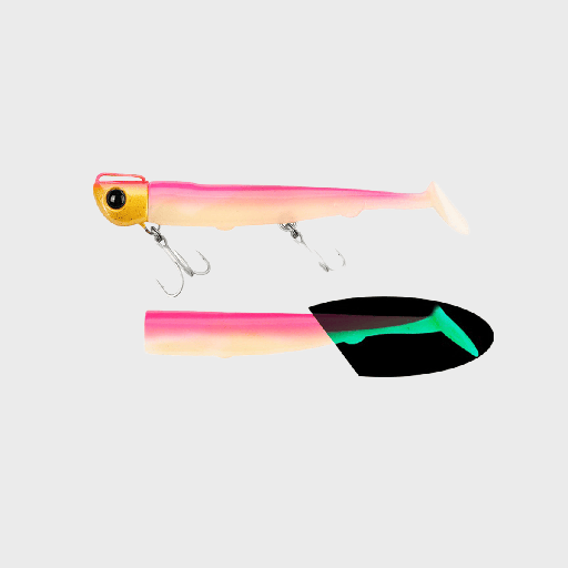 [TSU-SET-I] Vinilo Tsurinoya T-Tail Soft Lure Set-I 35g 11  CM