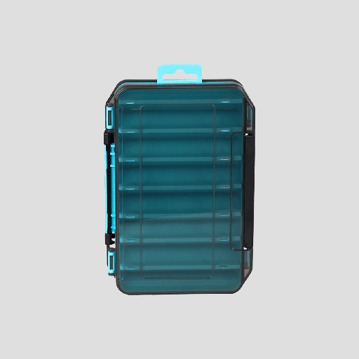 [CSE-T1197] Caja Señuelera Tsurinoya Double Layer 1197 - 14 Pcs / Celeste